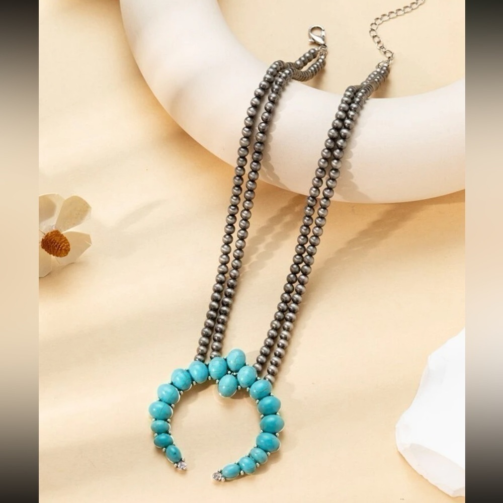 Emery ROSE Turquoise Decor Necklace